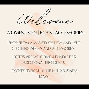 Welcome to my closet